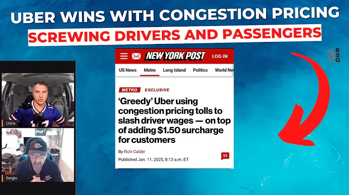 Uber Wins Screwing Drivers And Riders With NYC Congestion Pricing