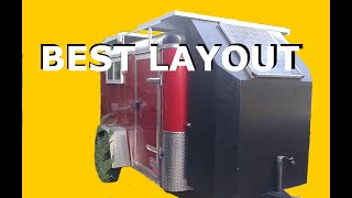 5x8 Cargo Trailer Conversion - Insulation, Batteries, Convertible Desk - Part 2