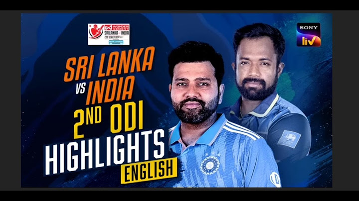 INDIA vs SIR Lanka 2nd ODI INTERNATIONAL 2024