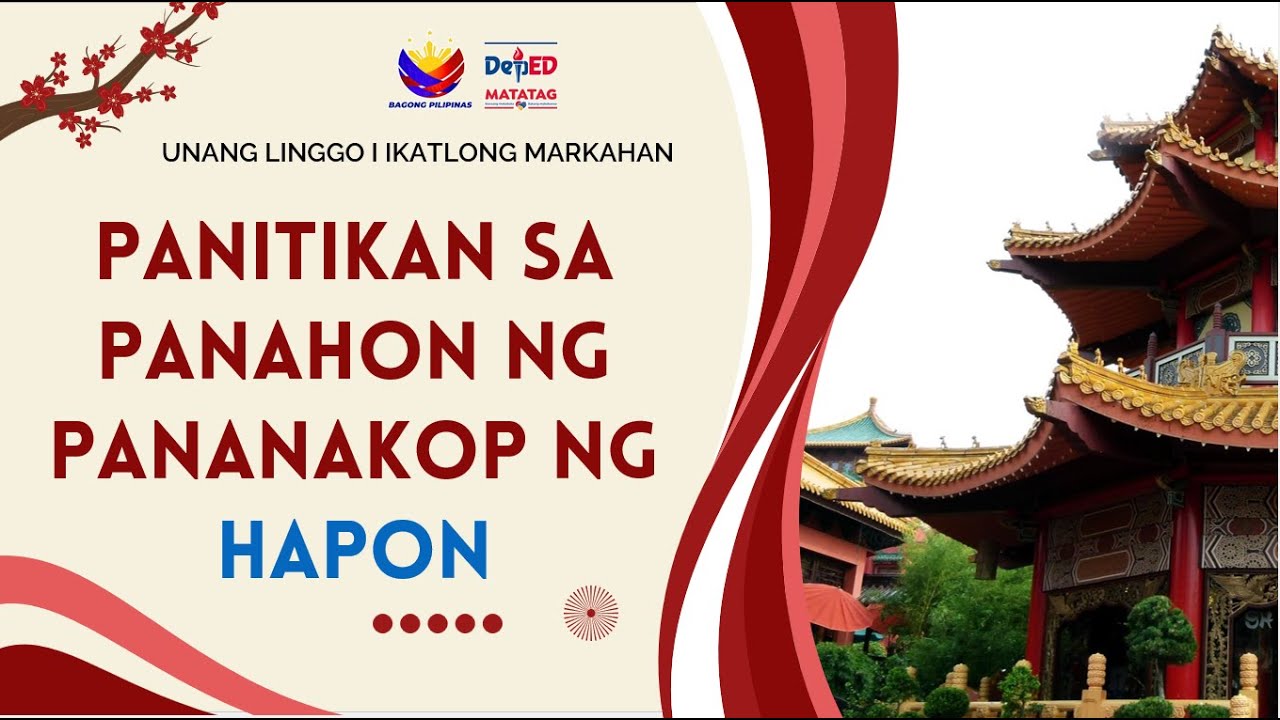 Panitikan sa Panahon ng Pananakop ng Hapon