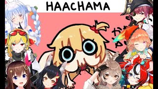 Hololive members reaction to Haachama spider [Hololive Clip] compilation