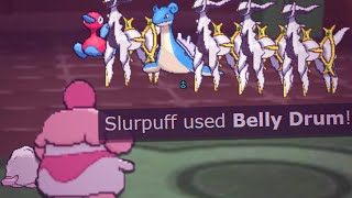 BELLY DRUM SLURPUFF pokemon showdown SWEEP