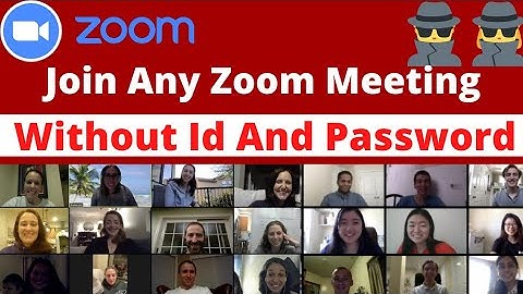 How to Join Zoom meeting Without id and password | #zoomMeeting #Zoomhack