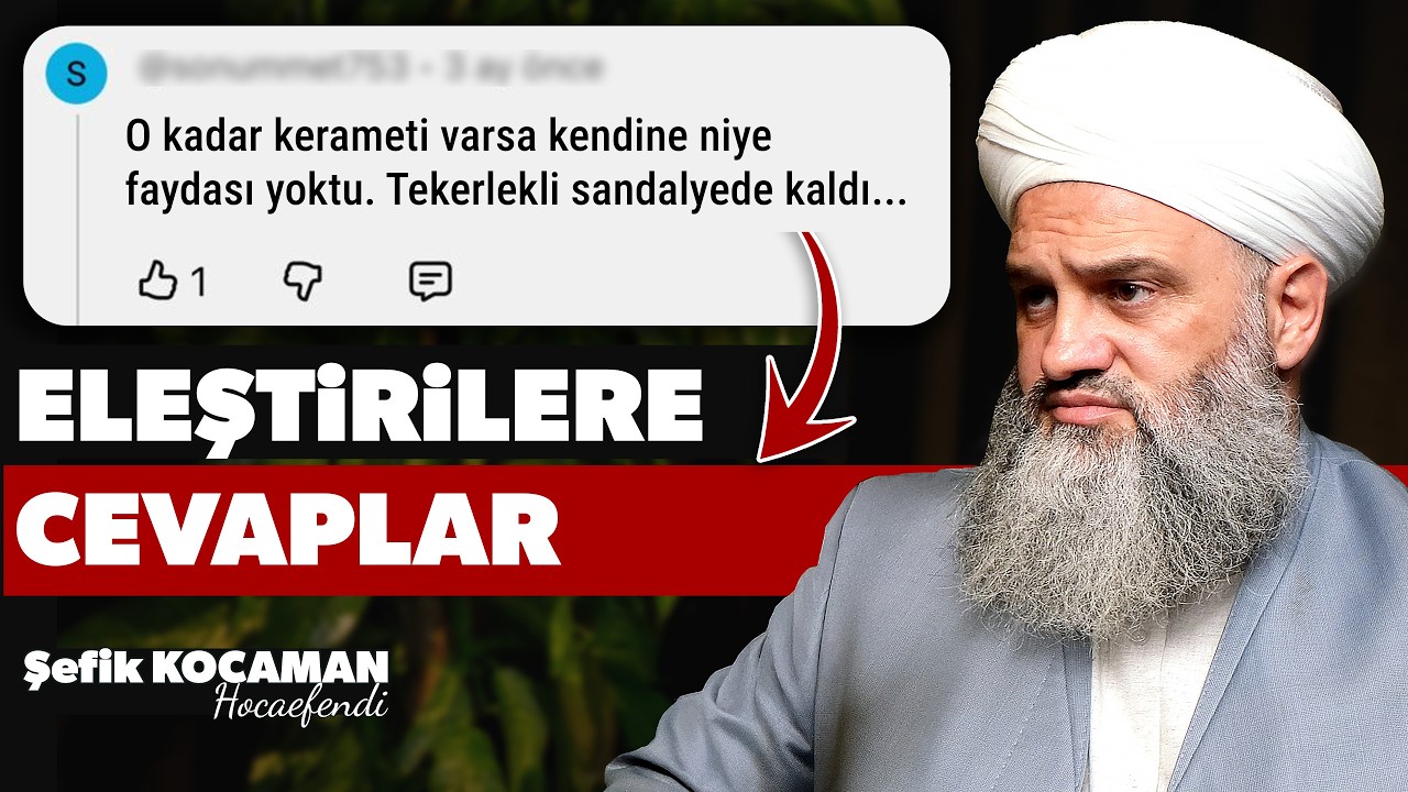 Gelen eleştirilere cevap verdi ⎥Şefik Kocaman Hocaefendi @sohbetteydik #2