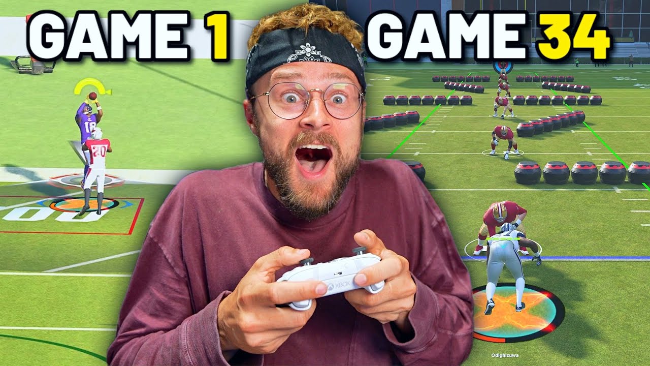 I Played EVERY Madden 24 Mini Game in 1 Video! 