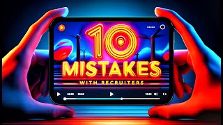 Avoid These 10 Mistakes When Dealing with Recruiters in 2024