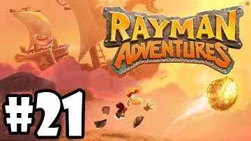Rayman Adventures (Adventure 55 - 56) iOS / Android Gameplay Video - Part 21