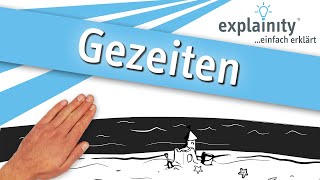 Gezeiten einfach erklärt (explainity® Erklärvideo)