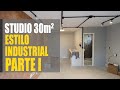 Tour pela reforma de um  Studio de 30m2 com estilo industrial - Sacadas do Arquiteto