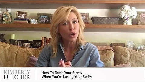 How to tame your stress when youre losing your s**...