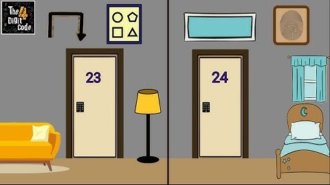 The 4 Digit Code Game Door 23 - 24 Walkthrough Android Gameplay | Puzzle Games