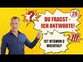 "Ist Vitamin C wichtig?" DU FRAGST, ICH ANTWORTE! - Nr. 20