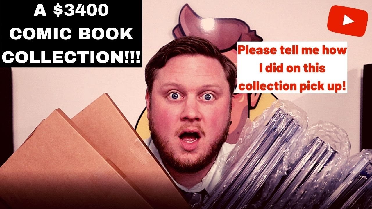 A 3400 Comic Book Collection Unboxing YouTube