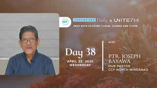 Intercede Daily - Day 38