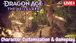 🔴 Dragon Age: The Veilguard Character Customization / Gameplay / FIRST LOOK / Livestream