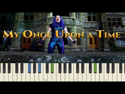 Descendants 3 My Once Upon A Time Sheet Music Free Piano Learn How To Play Piano Now - roblox music sheet piano