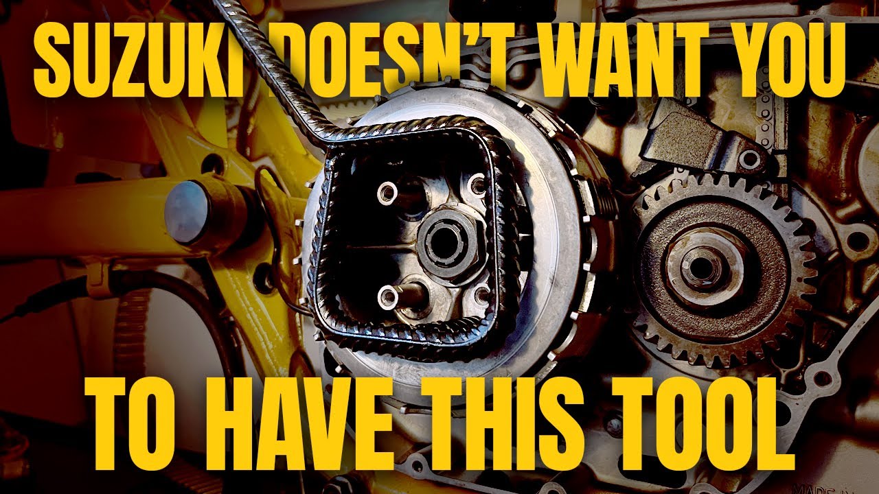 I Made The Suzuki Clutch Tool That's Impossible To Find - YouTube
