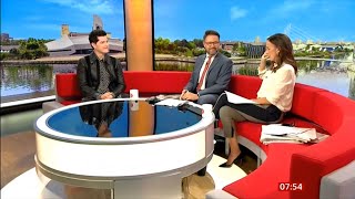 BBC Breakfast: Danny O'Donoghue talks about the script on tour 2024.