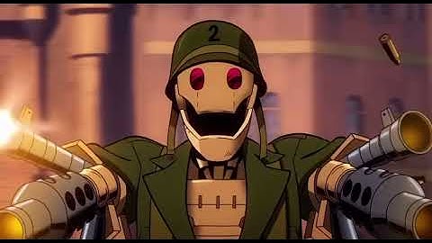 G.I robot kills nazis-creature commandos