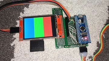 DRAW BMP PHOTO FROM SD CARD STM32F103 ILI9341 SPI BLUE PILL