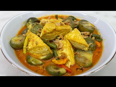 Resep Terong Bulat Santan