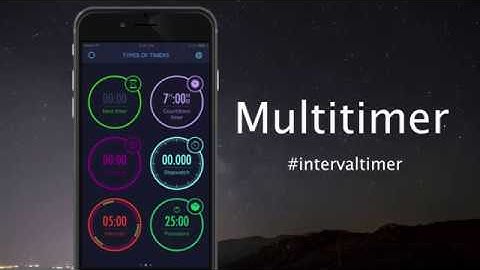 MultiTimer: Interval timer mode