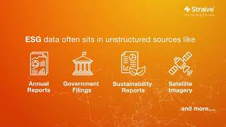 ESG Data Extraction with Straive Data Platform