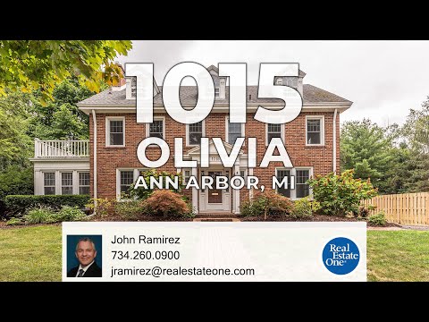 1015 Olivia Avenue, Ann Arbor, MI home video tour