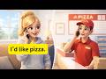 Ordering Food by Phone - Slow and Easy English For Beginners