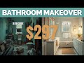 I Transformed My Entire Bathroom for $297 — Every Product Linked