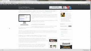 HTML to WordPress using Catalyst Part 1