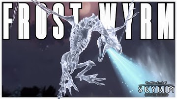 Unleash The Epic Frost Wyrm In Skyrim With This Amazing Mod!