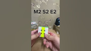 How to make a checkerboard pattern on a 3x3 Rubik’s Cube!!!