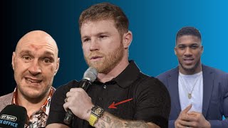 Information Forbes' Highest-Paid Athletes: Canelo, Joshua, Fury Reign Supreme News