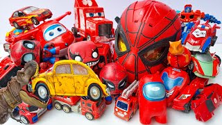 Red Color New TRANSFORMERS  Rescue BUMBLEBEE Stopmotion: Robot Tobot HelloCarbot Optimus Prime Toys