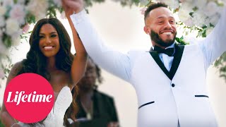 Celebrity Katina and Olajuwon Get MARRIED! - Married at First Sight (Season 14, Episode 2) | Lifetime Wealth