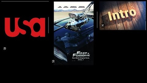 Fast & Furious - USA Network Intro