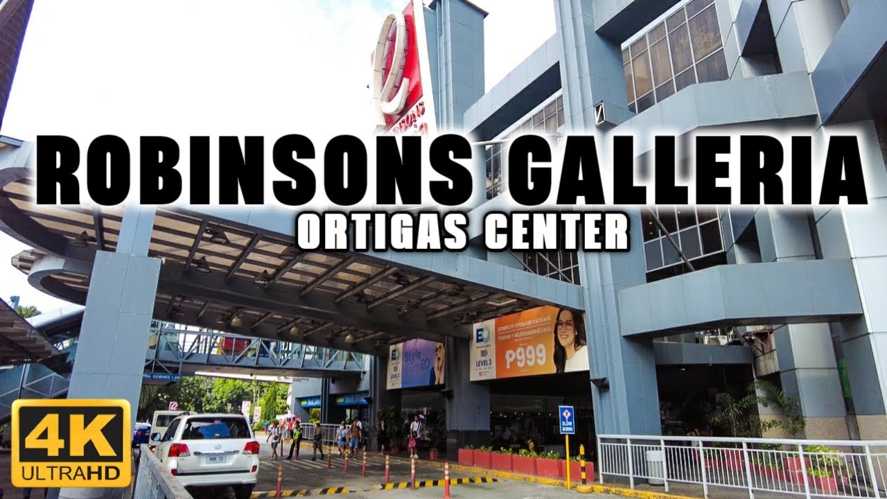 4K] ROBINSONS GALLERIA Ortigas 2023 Mall Walking Tour! 