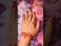 Eid Ready Simple Mehndi 🌸 | Easy & Elegant Look #mehndi #henna #mehndidesign #eidmehndi #easymehndi
