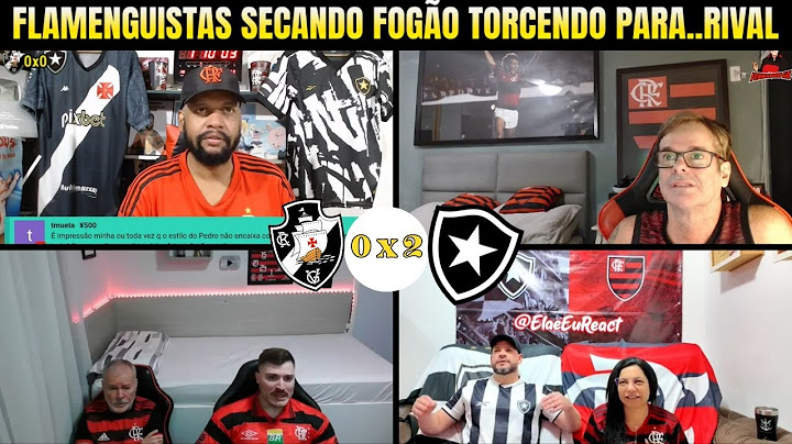REAÇÕES FLAMENGUISTAS secando em VASCO 0 X 2 BOTAFOGO | AREREEE...