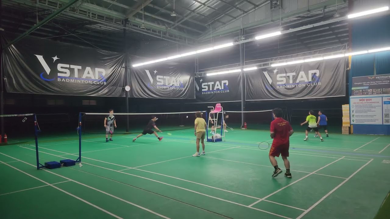 0503 Mix [CLVK ]🤾‍♂️ GUN / Lý🏸 Văn / Dũng - HAPTHY Badminton - Sân Cầu lông Vstar
