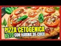🍕 Pizza Keto con Harina de Coco: Delicia Baja en Carbohidratos 🥥