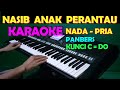 Perantau panbers karaoke nada cowokpria  lirik.