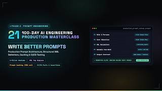 Write Better Prompts: Production Prompt Architecture & CI/CD