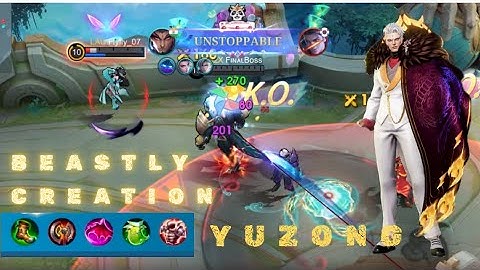 Unstoppable Yu Zhong Beast Mode | Mobile Legends Gameplay