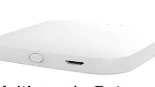MOES New Multi-mode Smart Gateway ZigBee Bluetooth Mesh Hub Work with Tuya Smart App Voice Control v