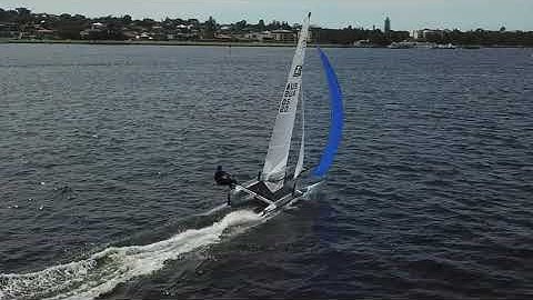 Gavin Colby & Kai Colman Scorpion F18 ride