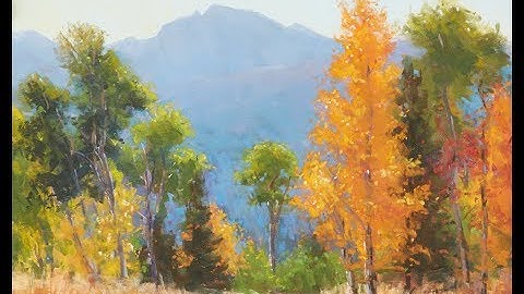 Preview: Plein Air Painting Workshop in Pastel: Mountainscape with Aaron Schuerr