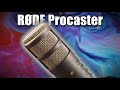 Radio-Tone at home! Rode Procaster Dynamic Broadcast Mic Review.