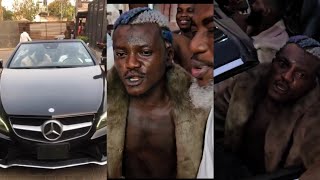 EXCITED MOMENT PORTABLE WAS GIFTED A CONVERTIBLE BENZ CAR - BROTHERHOOD FT BOBRISKY